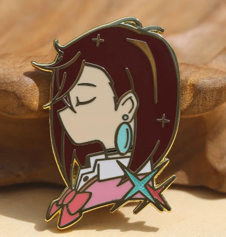 Значок Дандадан на одежду