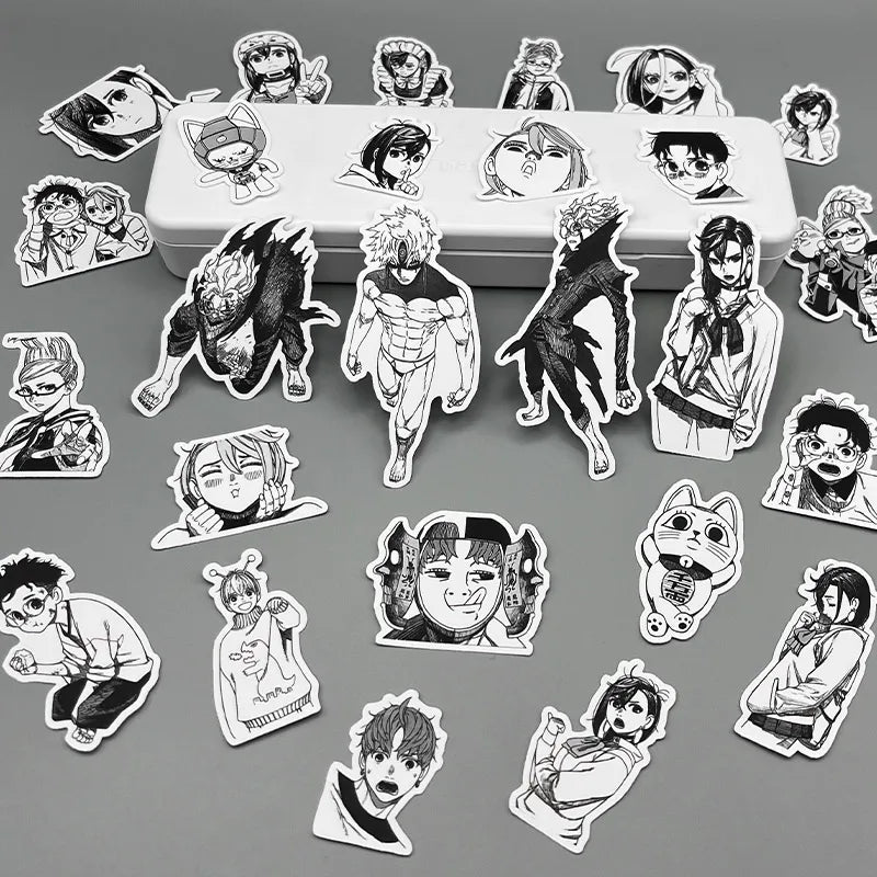 Стикер Дандадан 1 шт (в наборе 50 шт)