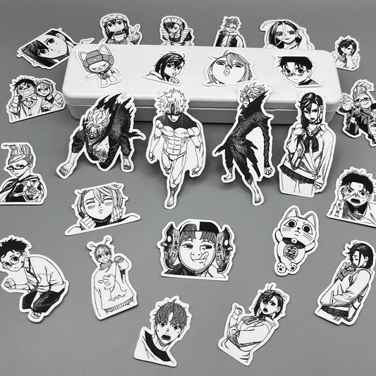 Стикер Дандадан 1 шт (в наборе 50 шт)