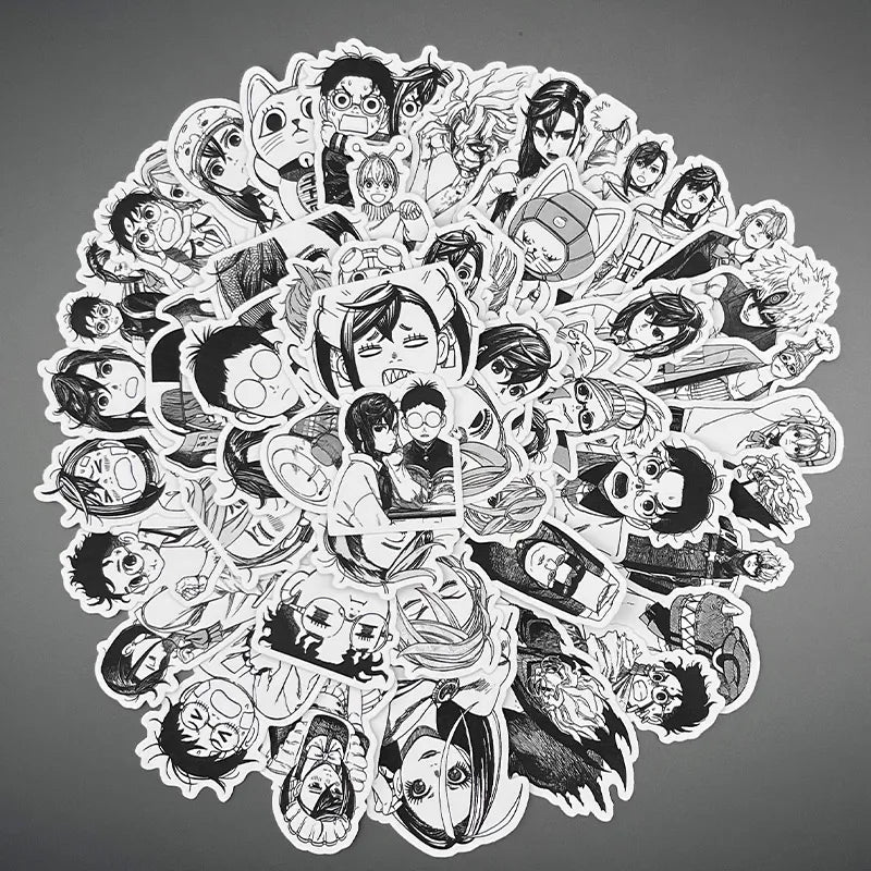 Стикер Дандадан 1 шт (в наборе 50 шт)