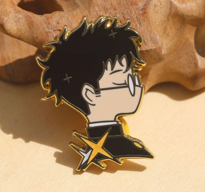 Значок Дандадан на одежду