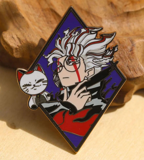 Значок Дандадан на одежду