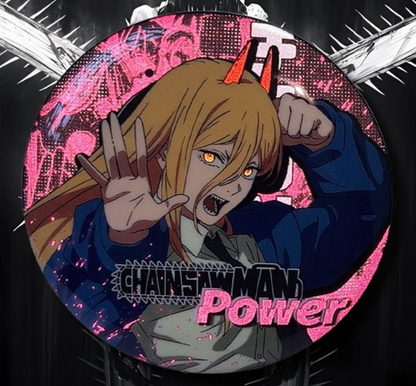 Значки Человек-бензопила