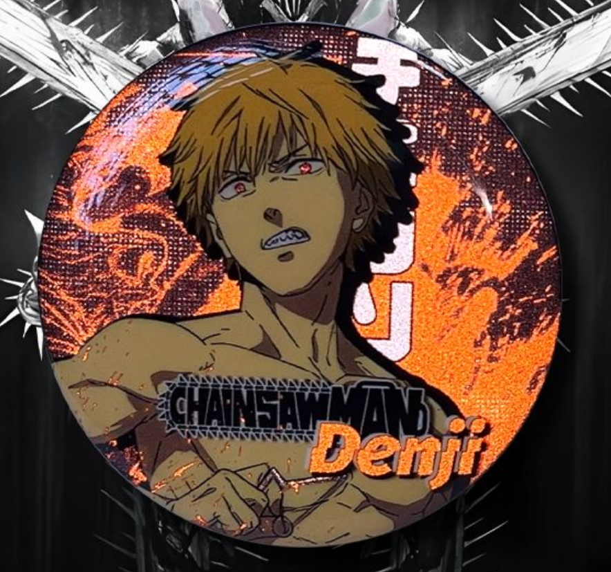 Значки Человек-бензопила