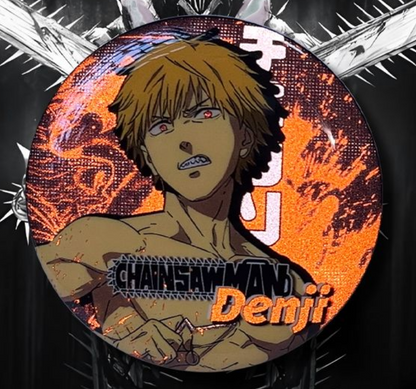 Значки Человек-бензопила